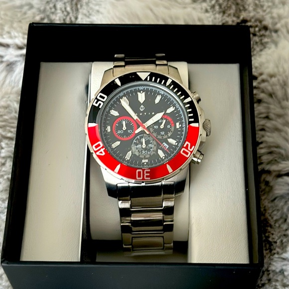 Nautis Dive Chrono 500 Chronograph Bracelet Watch - Picture 1 of 8